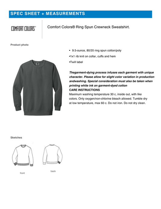 TIO Heritage Patch Crewneck