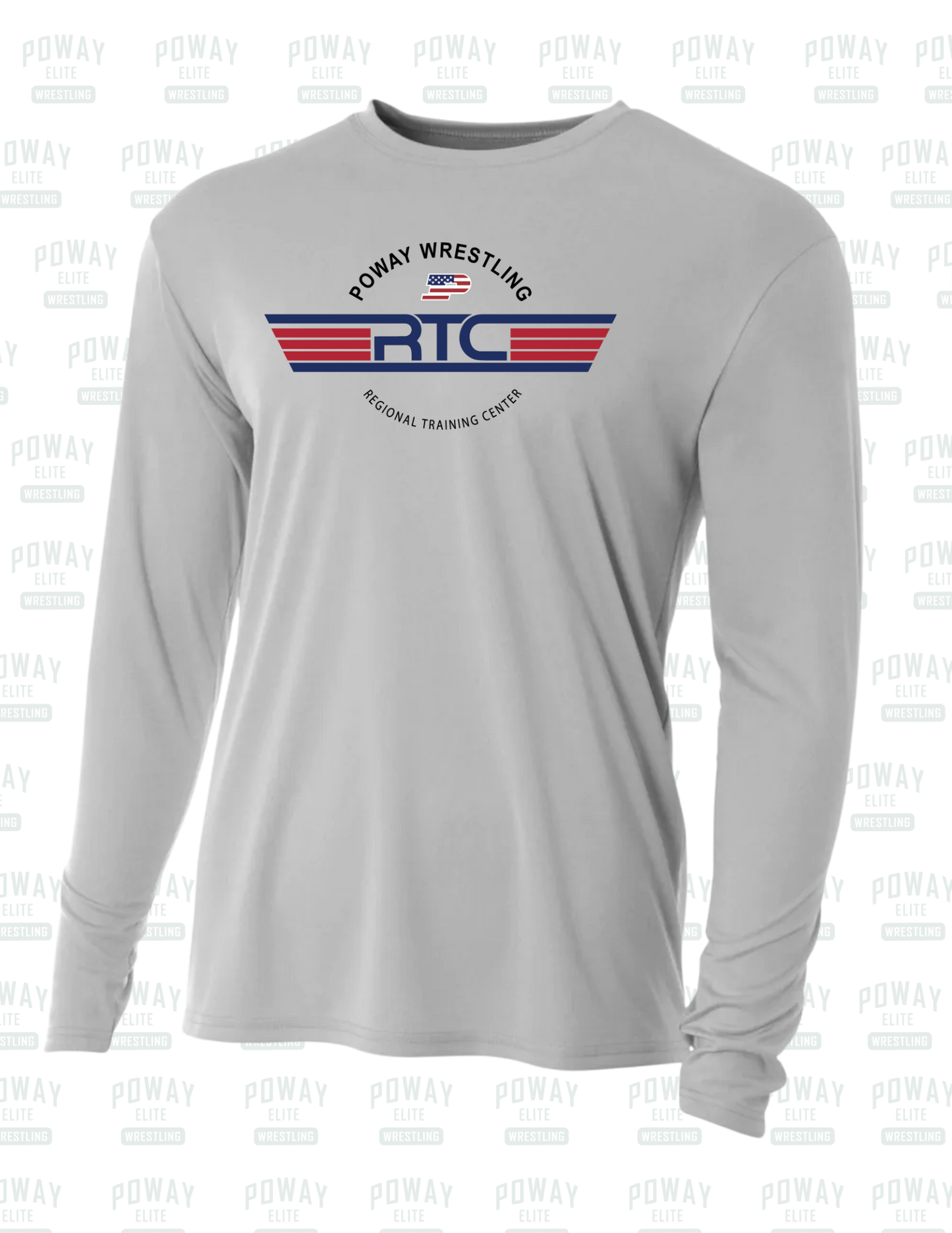 Poway Wrestling RTC Cooling Performance Long Sleeve Tee