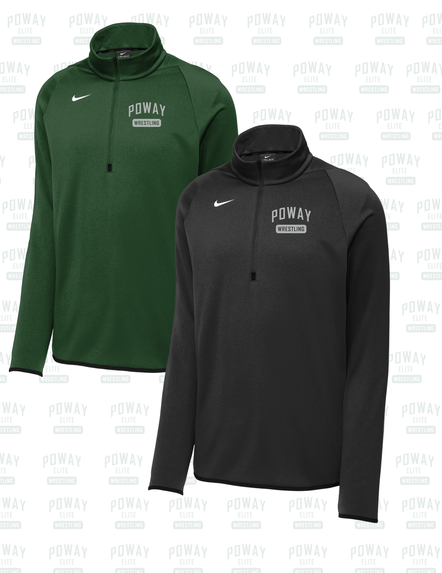 NIKE - Poway Wrestling Quarter-Zip Pullover