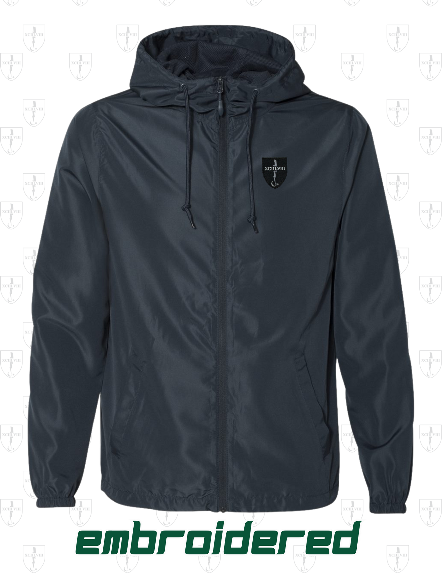 TIO Performance Windbreaker – Water-Resistant & Embroidered