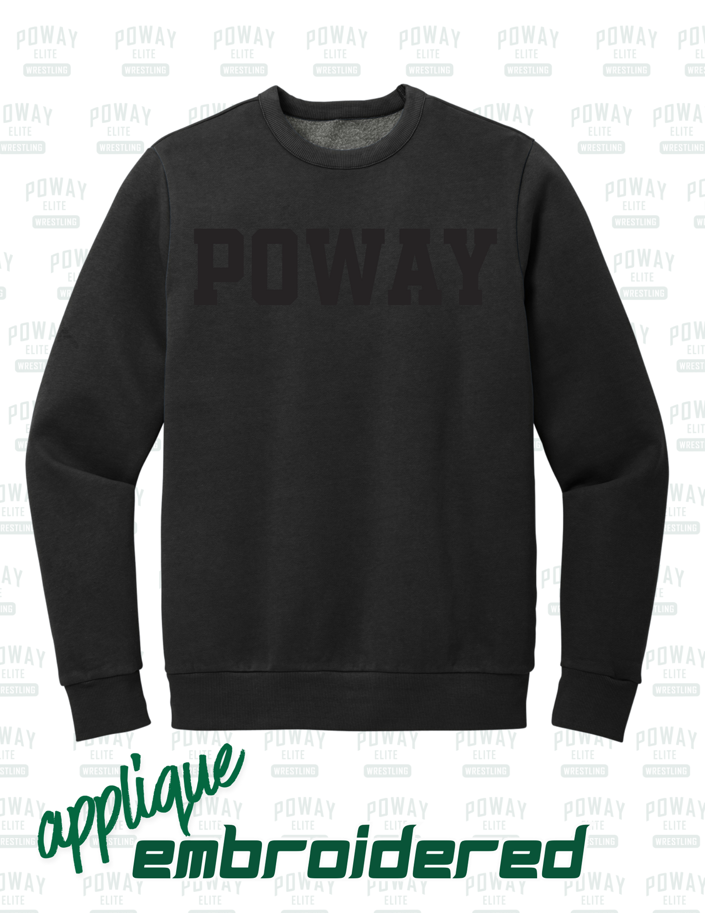Poway Heritage Pigment-Dyed Appliqué Sweatshirt