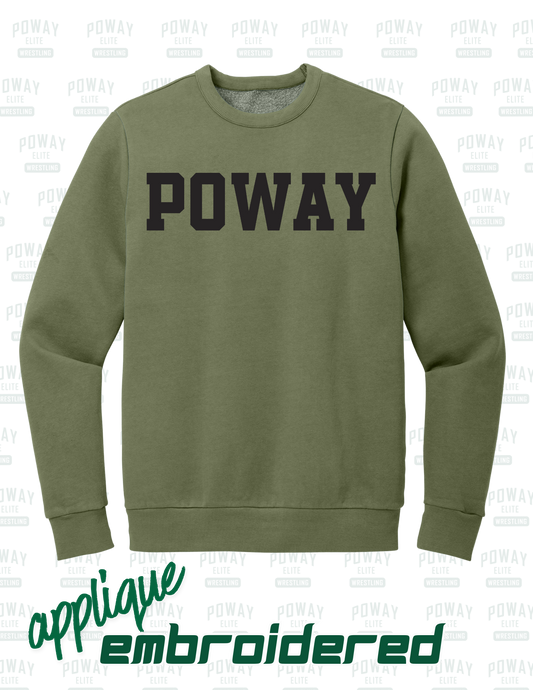 Poway Heritage Pigment-Dyed Appliqué Sweatshirt