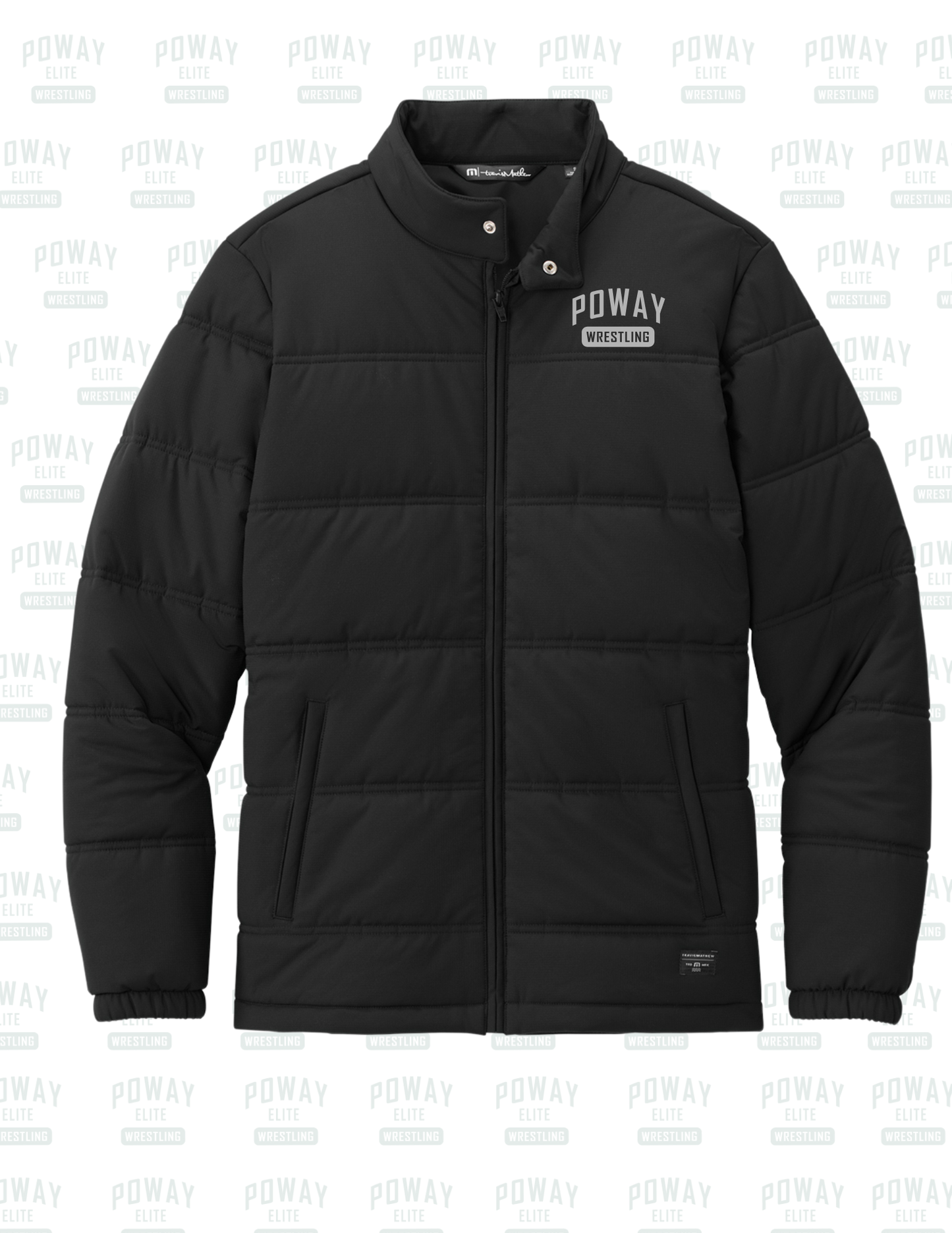 Poway Wrestling Cold Pay Jacket by TravisMathew