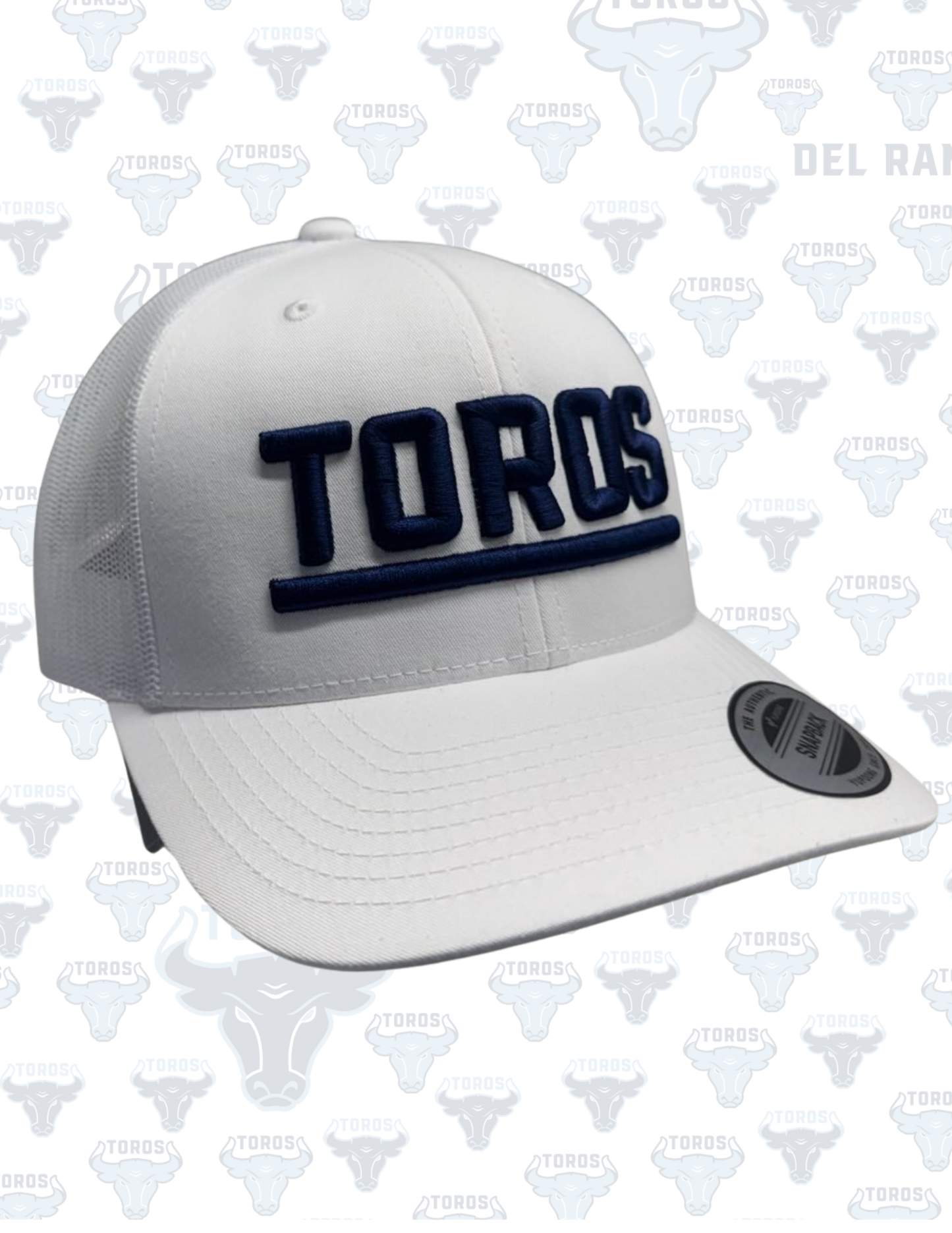 Del Rancho Toros 3D Puff Embroidered Hat