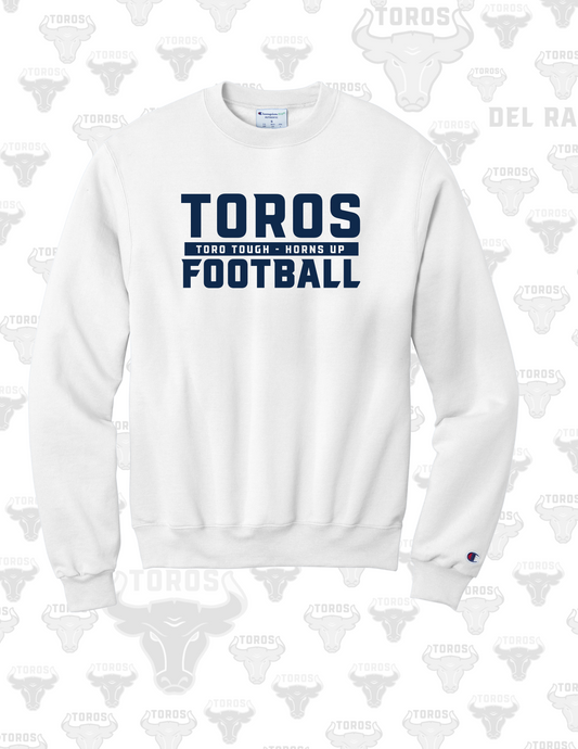 Del Rancho Toros Champion PowerBlend® Crewneck Sweatshirt