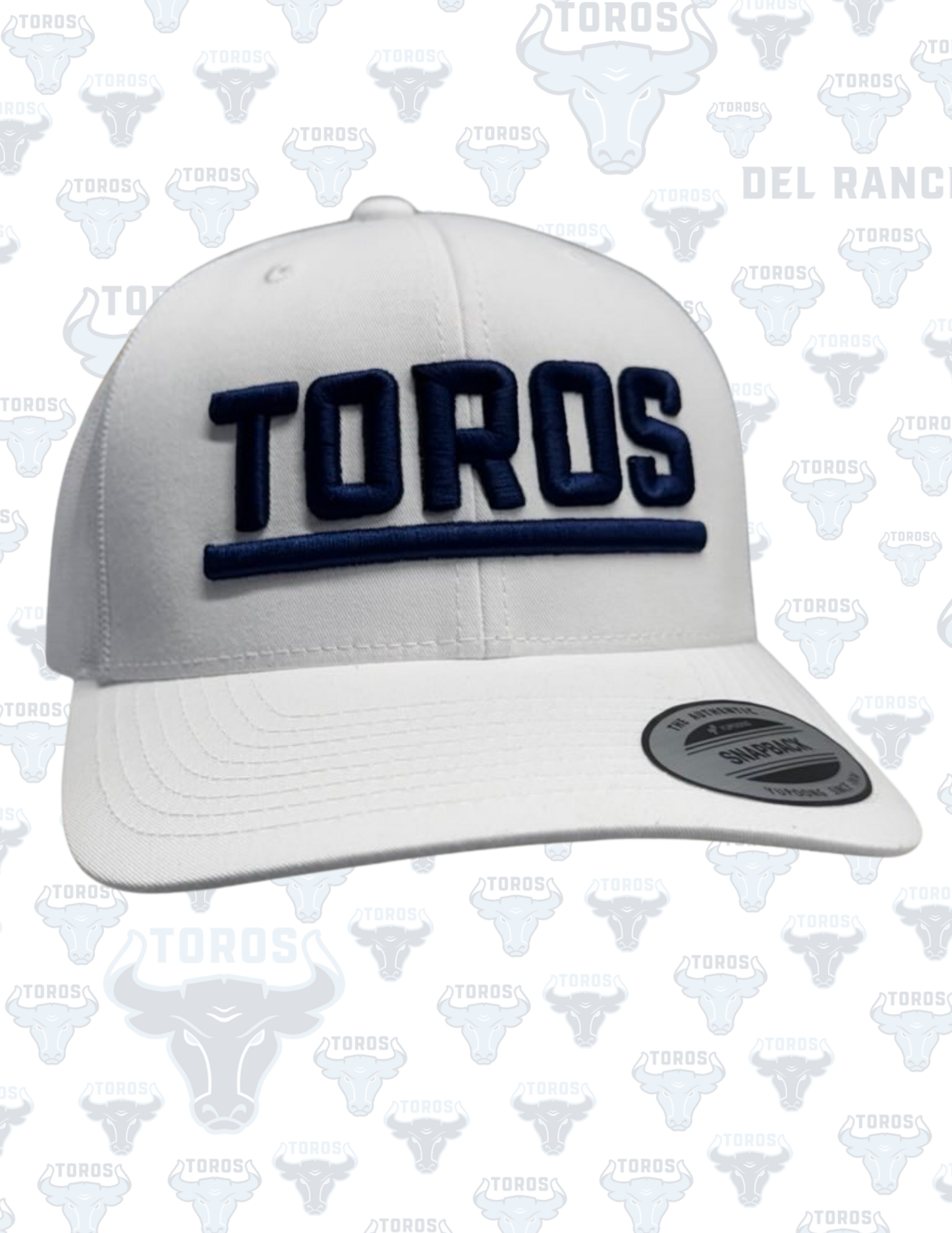 Del Rancho Toros 3D Puff Embroidered Hat
