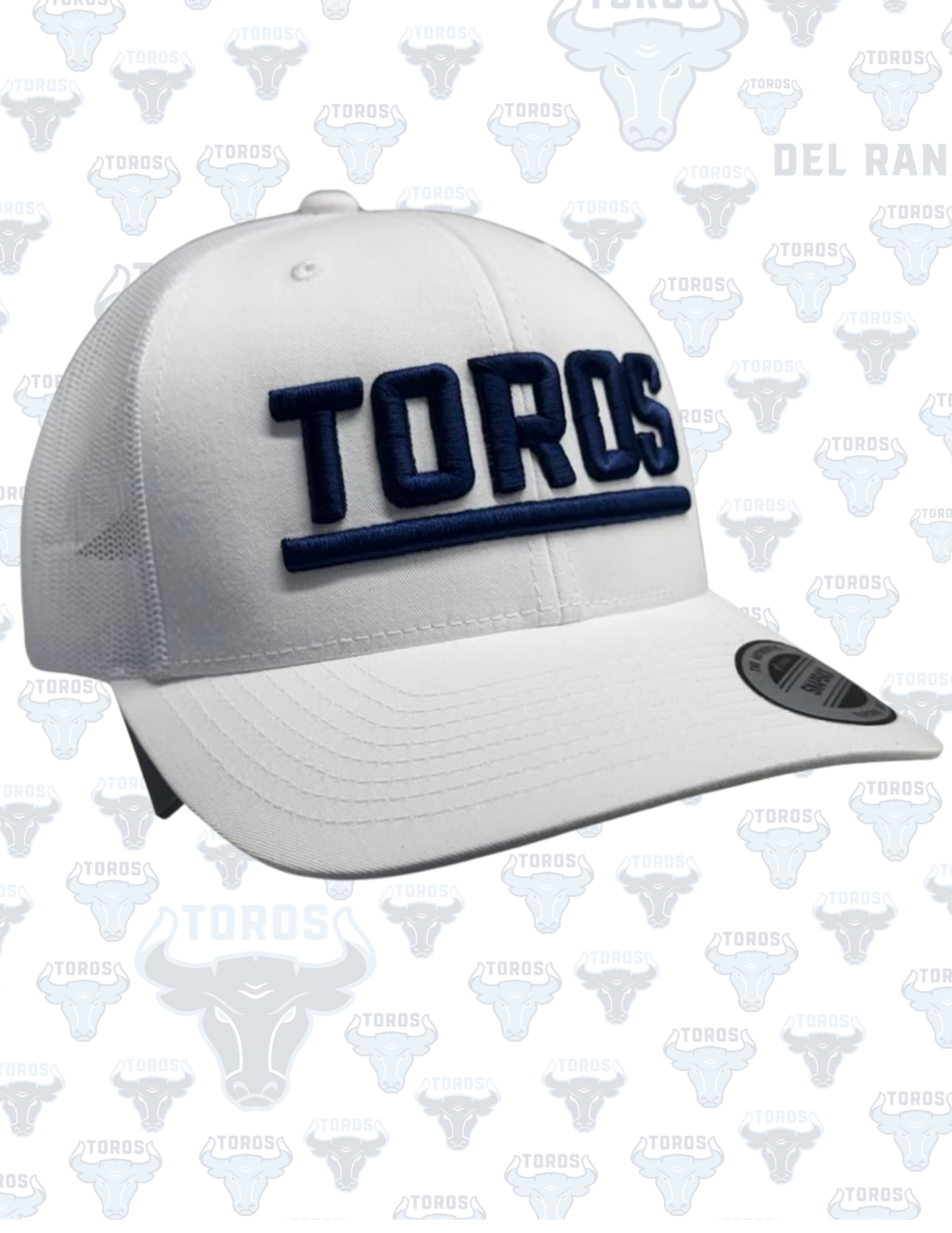 Del Rancho Toros 3D Puff Embroidered Hat