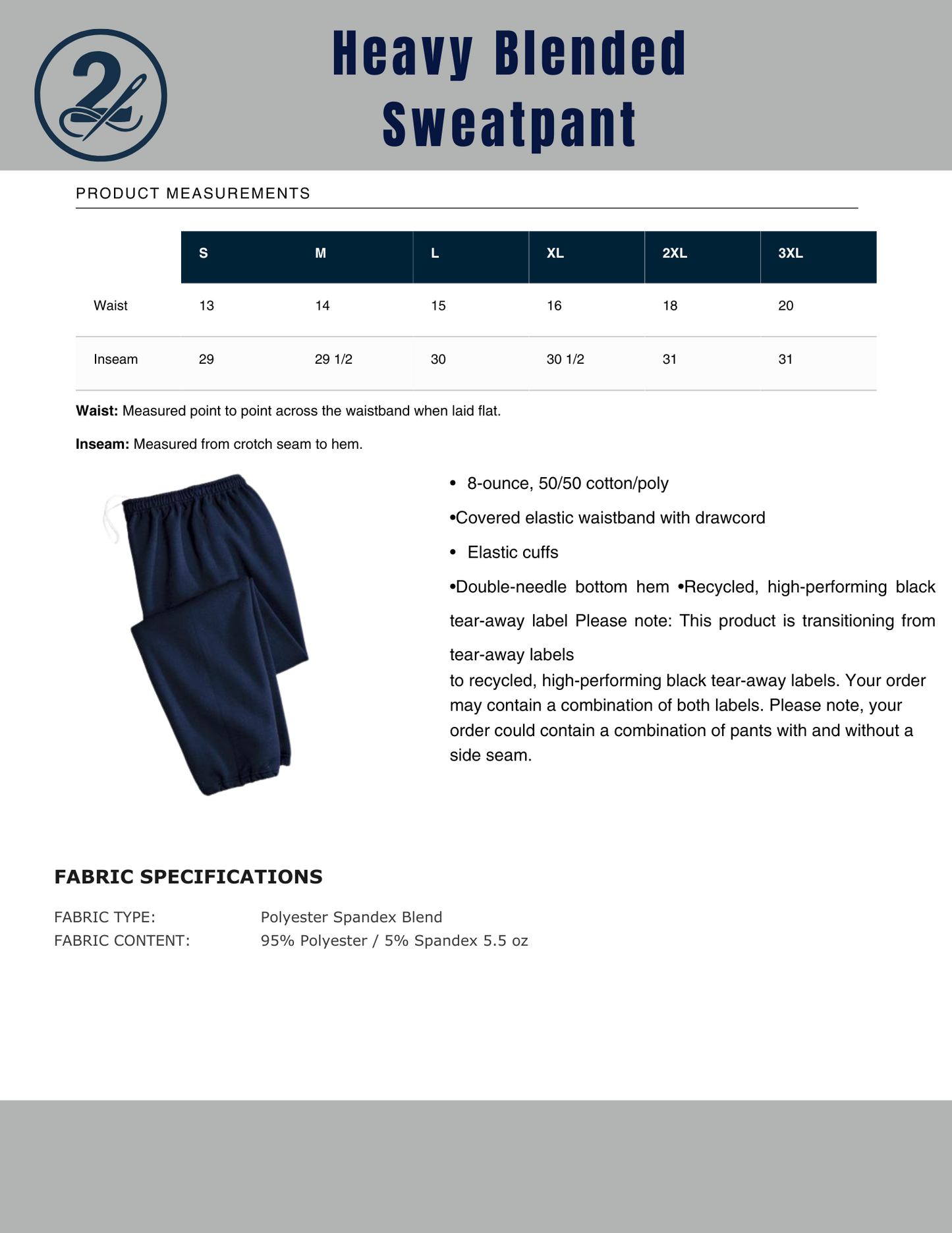 Poway Legacy Embroidered Sweatpants
