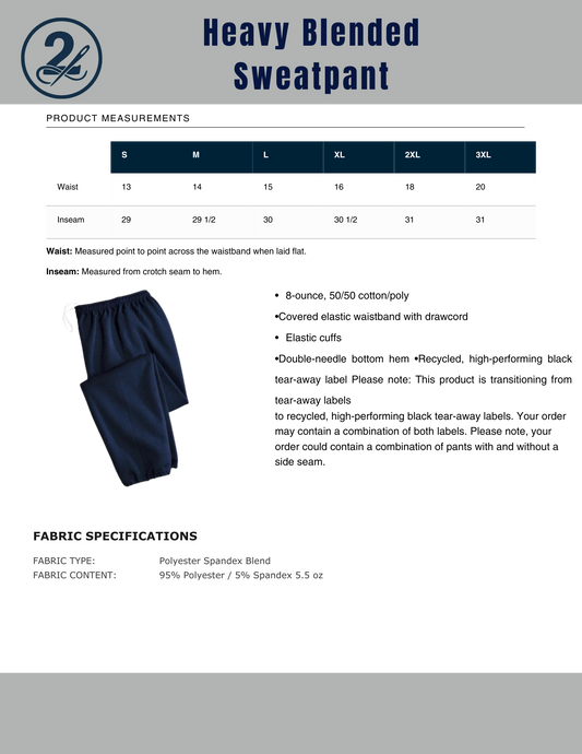 Poway Legacy Embroidered Sweatpants