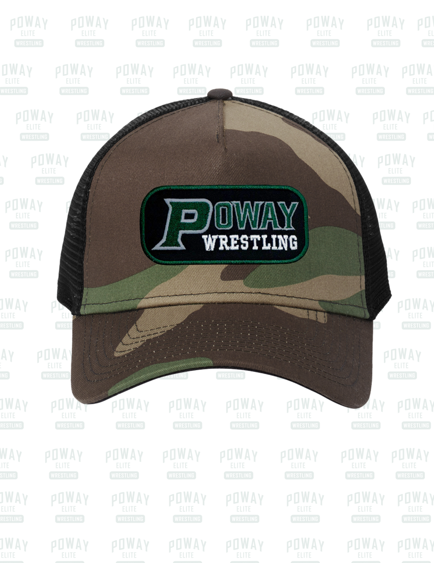 Poway Wrestling New Era® Camo Snapback