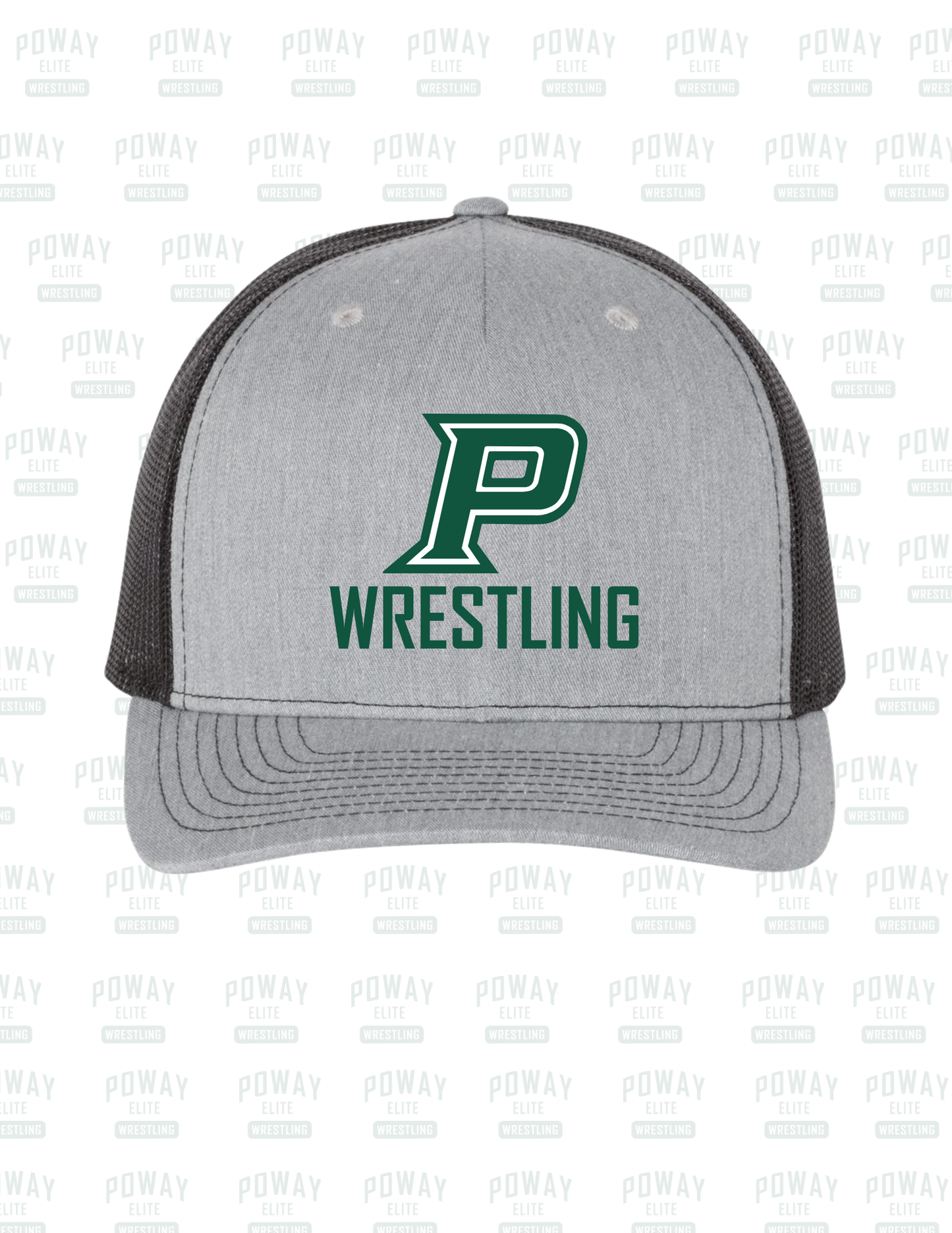 Poway Wrestling “P” Trucker Hat