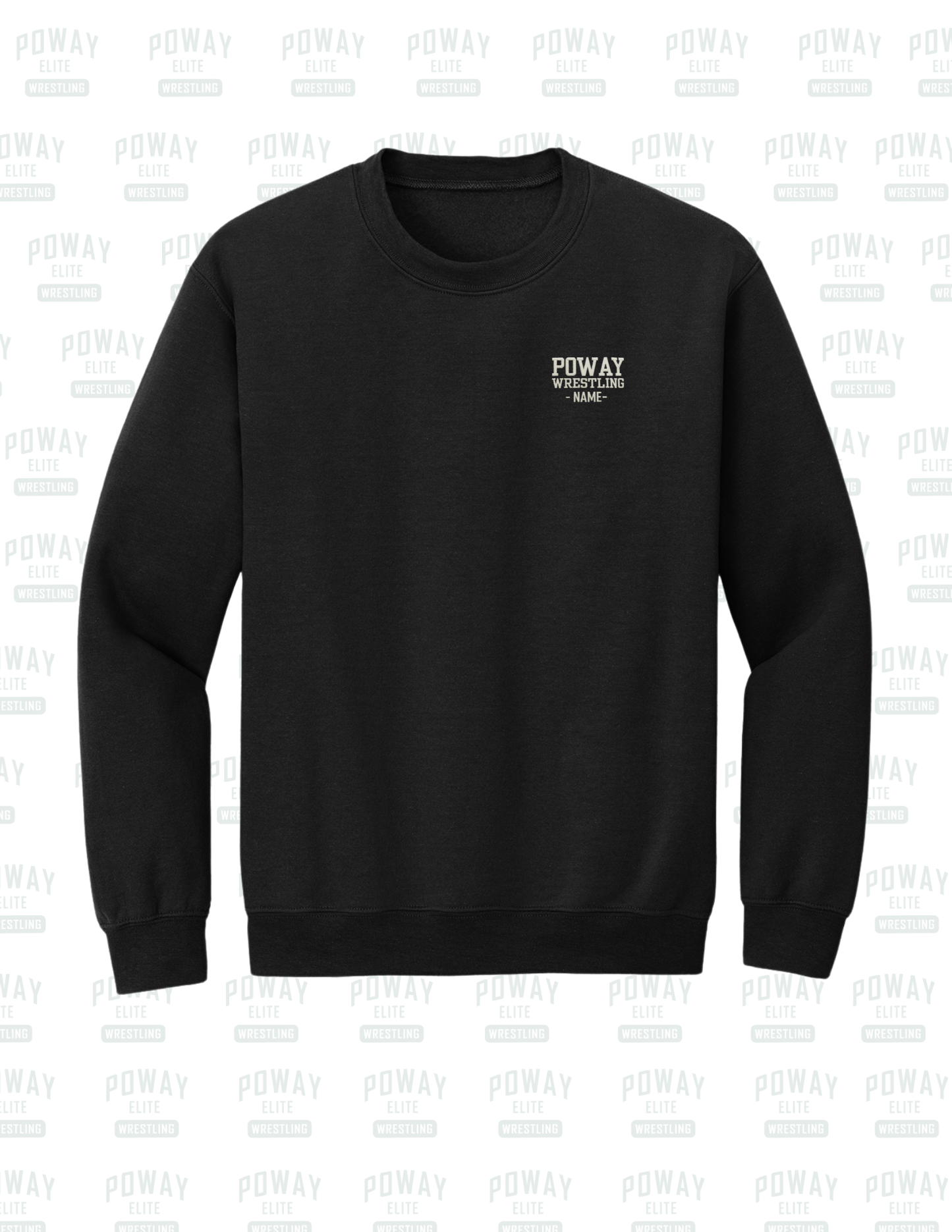Poway Legacy Embroidered Sweatshirt   ***  PERSONALIZED  ***