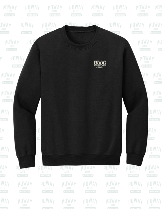 Poway Legacy Embroidered Sweatshirt   ***  PERSONALIZED  ***