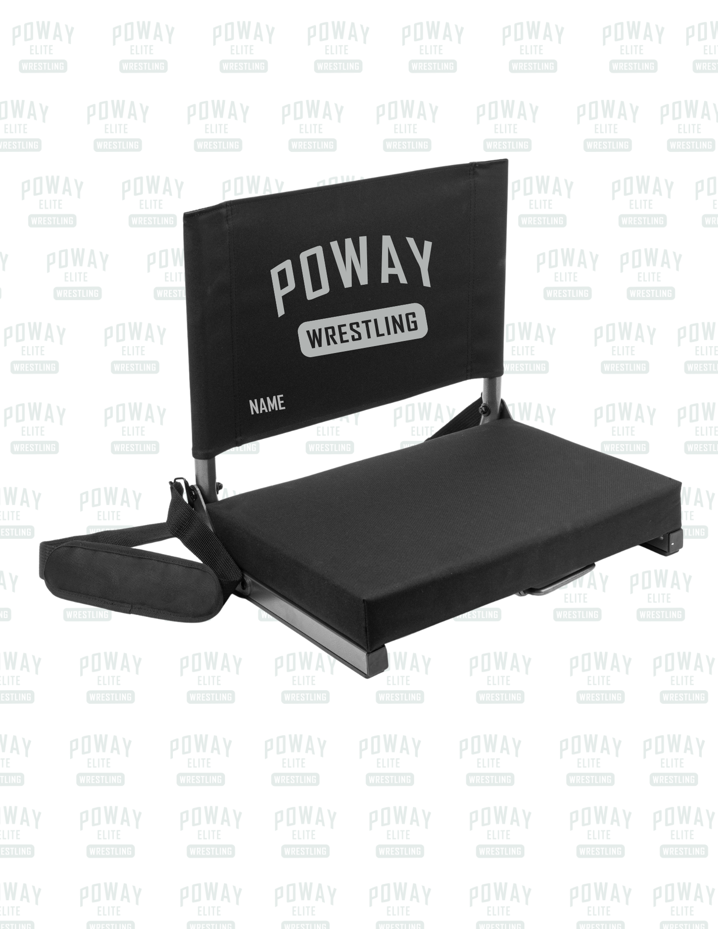 Poway Wrestling Stadium Seat   ***PERSONALIZED***