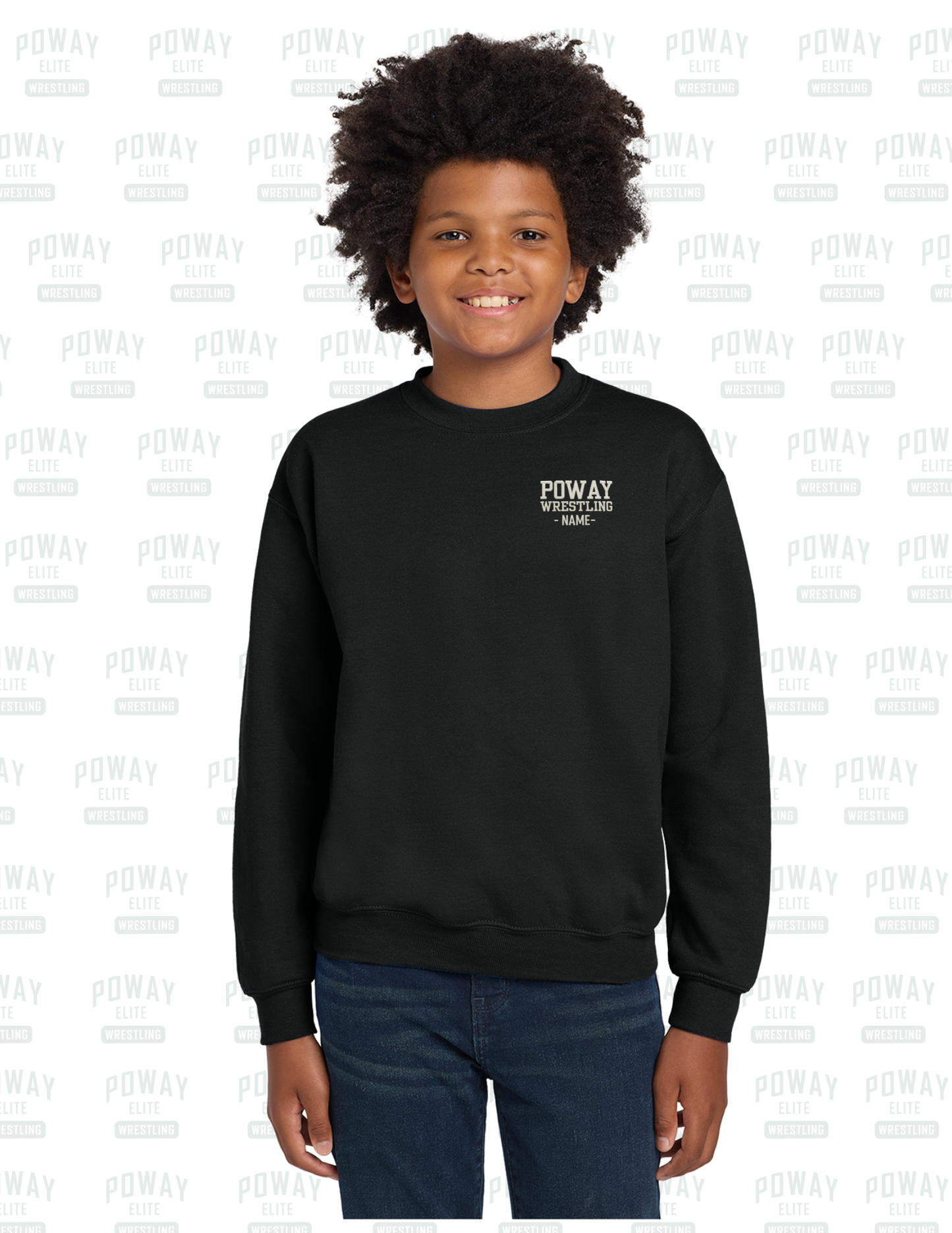 Poway Legacy Embroidered Sweatshirt   ***  PERSONALIZED  ***
