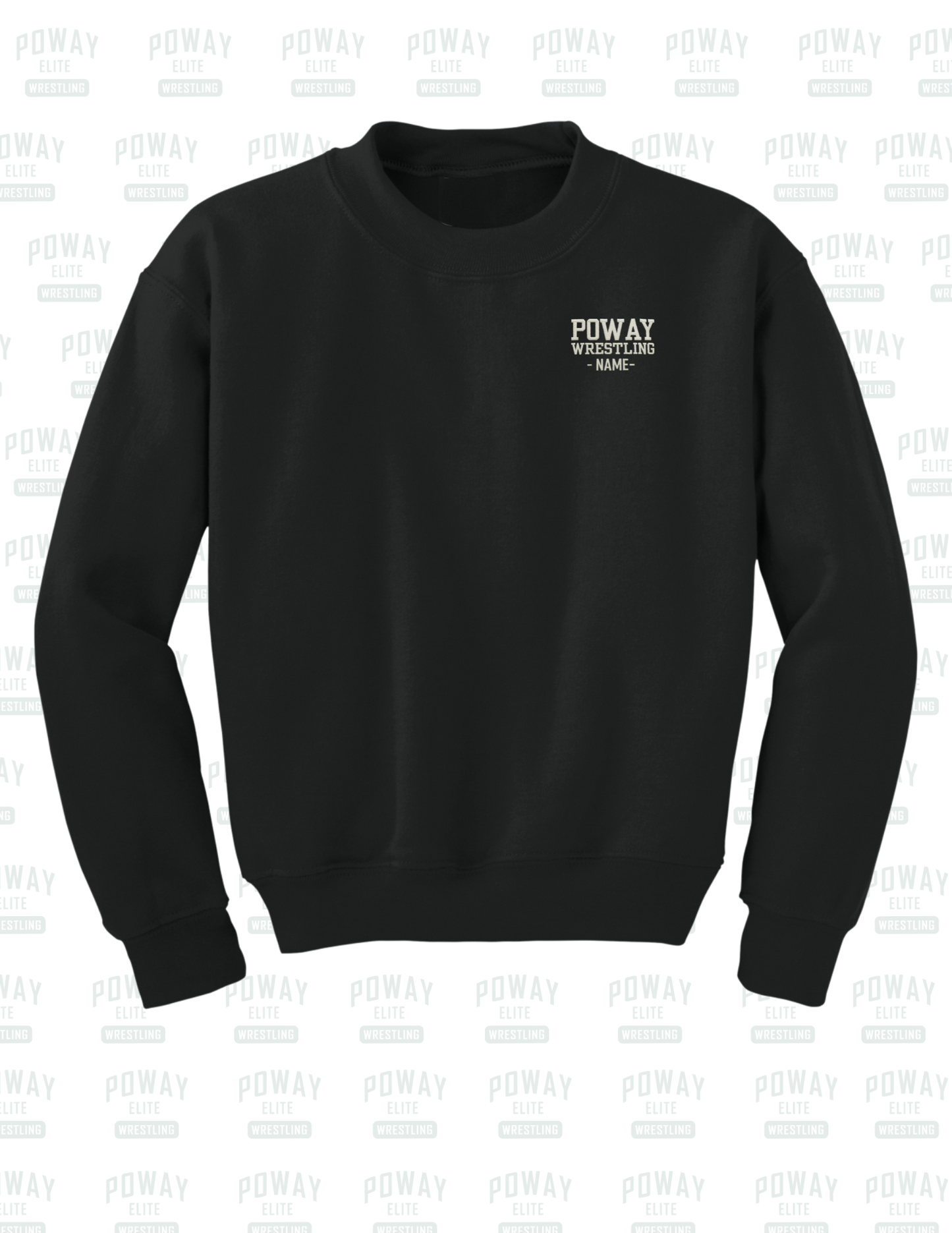 Poway Legacy Embroidered Sweatshirt   ***  PERSONALIZED  ***