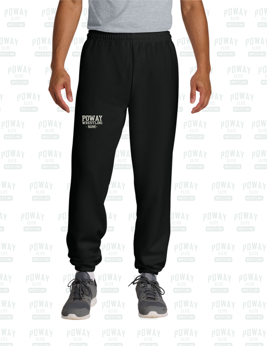 Poway Legacy Embroidered Sweatpants - ***PERSONALIZED ***