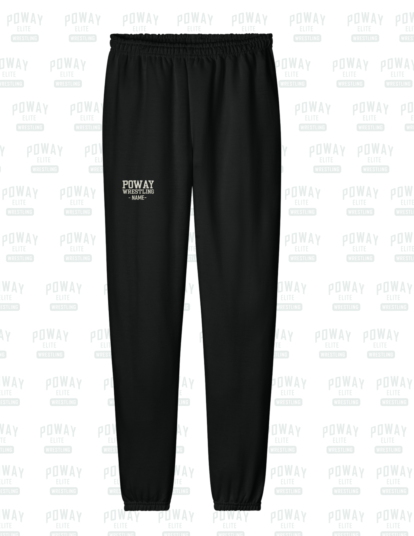 Poway Legacy Embroidered Sweatpants - ***PERSONALIZED ***