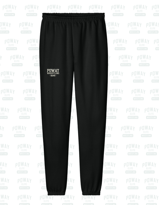 Poway Legacy Embroidered Sweatpants - ***PERSONALIZED ***