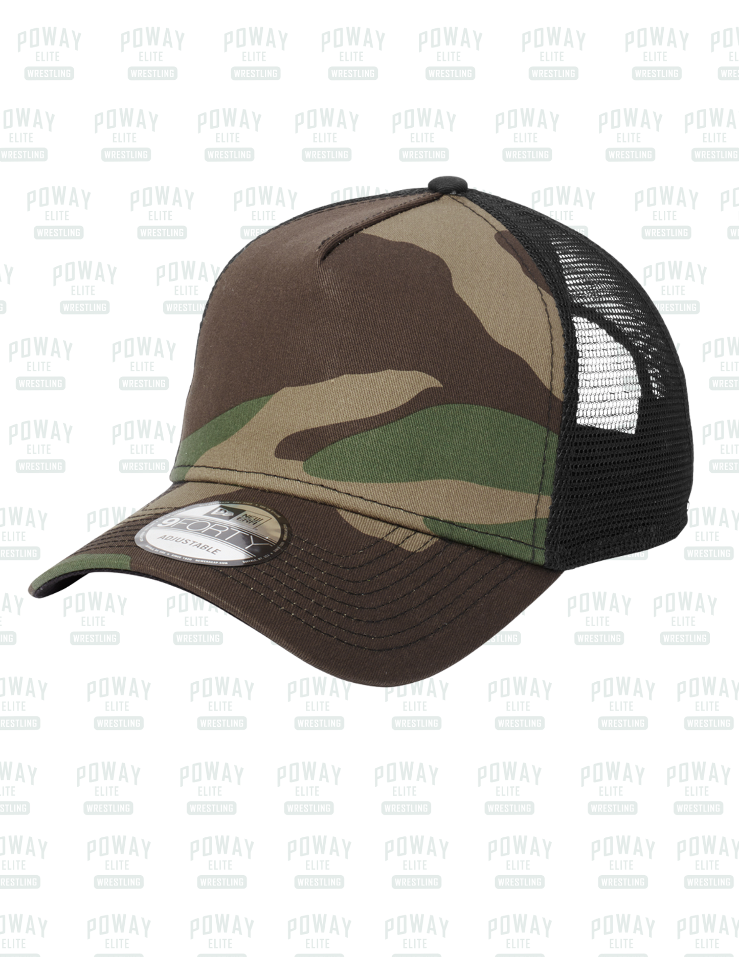 Poway Wrestling New Era® Camo Snapback