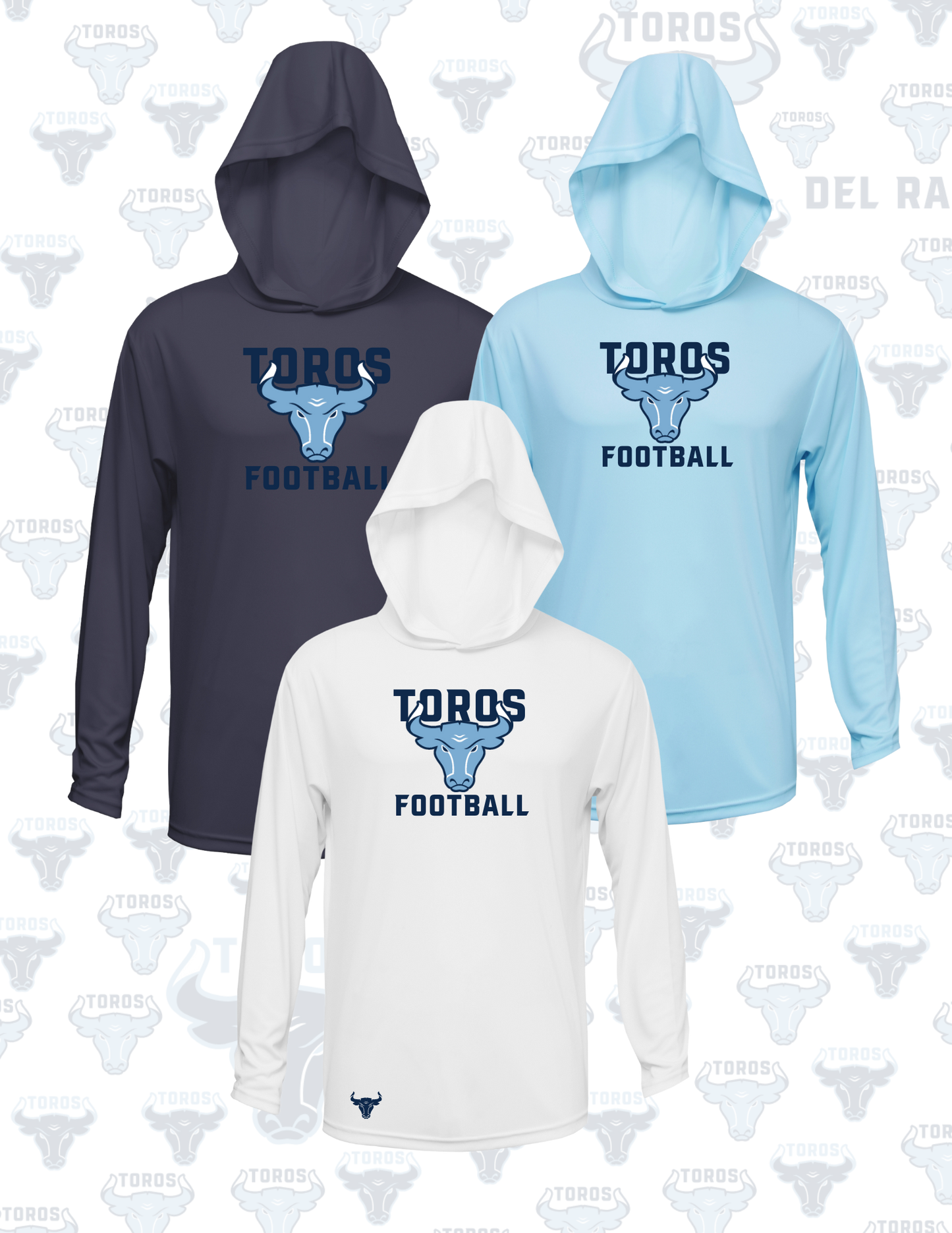 Del Rancho Toros Performance Hoodie