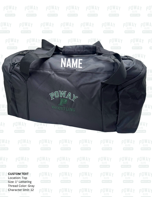 Personalized - Poway Wrestling Form Duffel