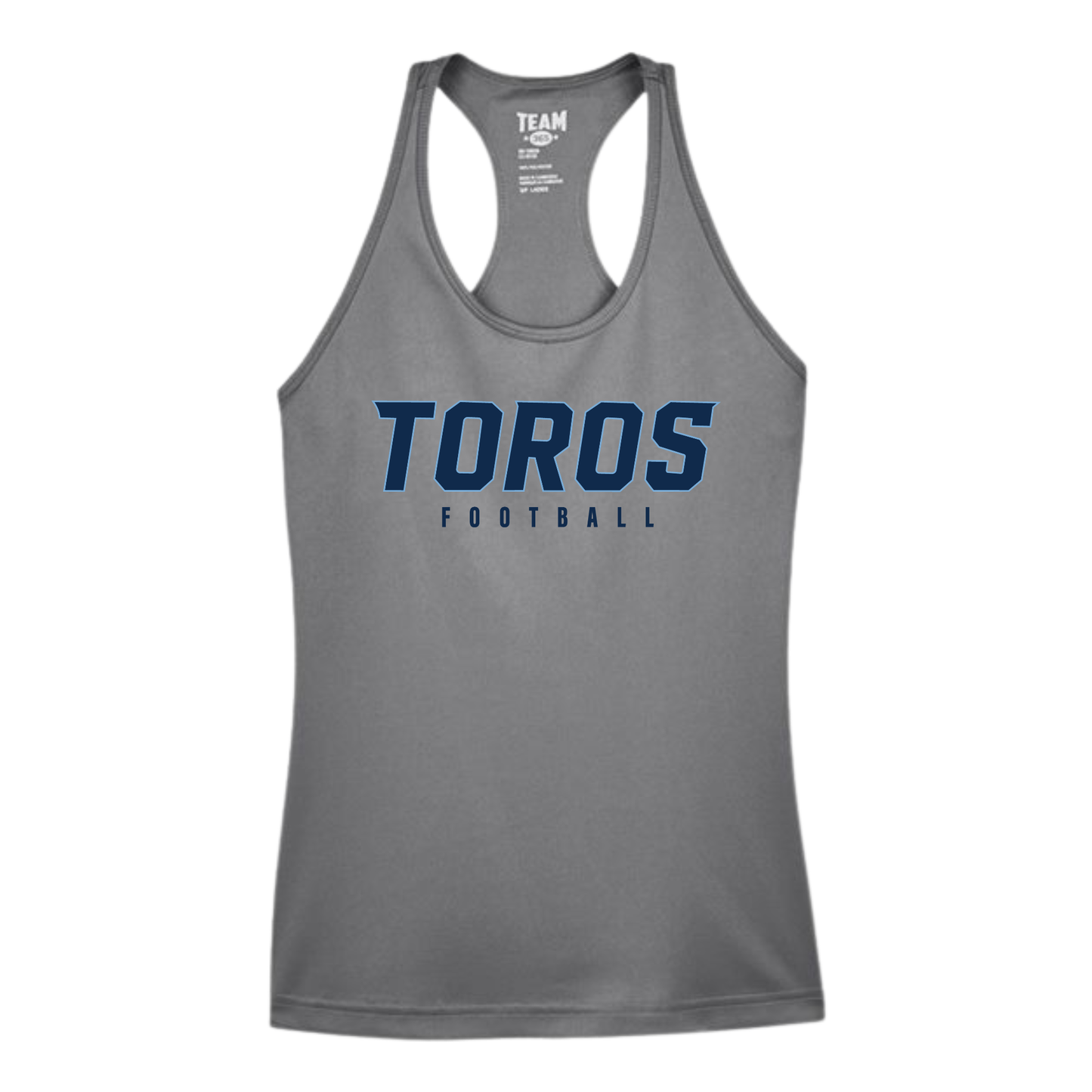 Del Rancho Toros Women’s Performance Racerback Tank