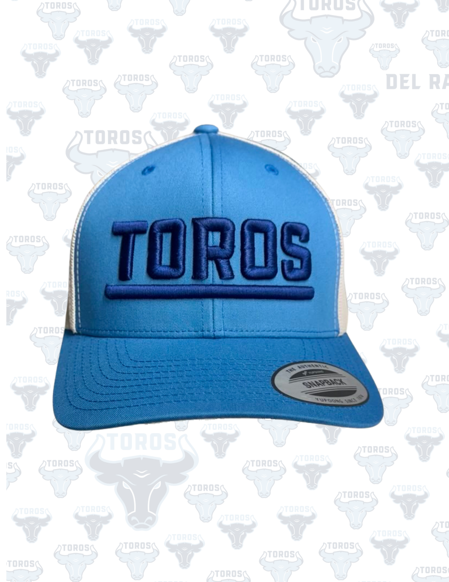 Del Rancho Toros 3D Puff Embroidered Hat