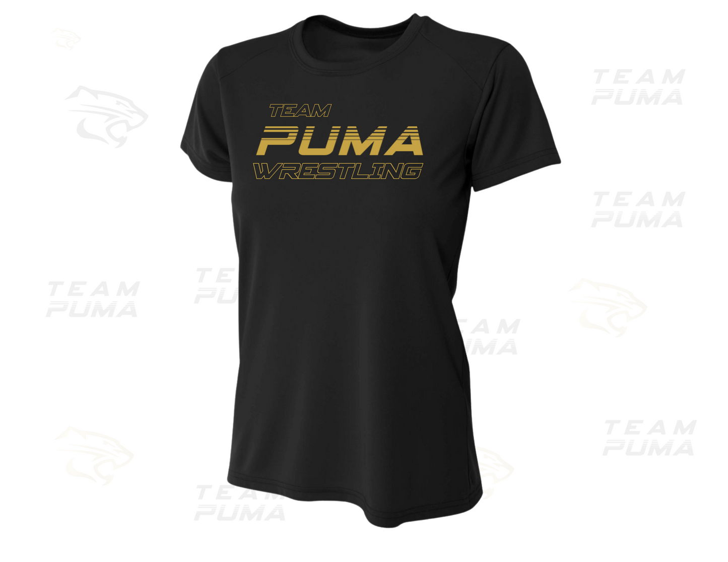 LADIES - Team Puma Wrestling Performance Crew Tee