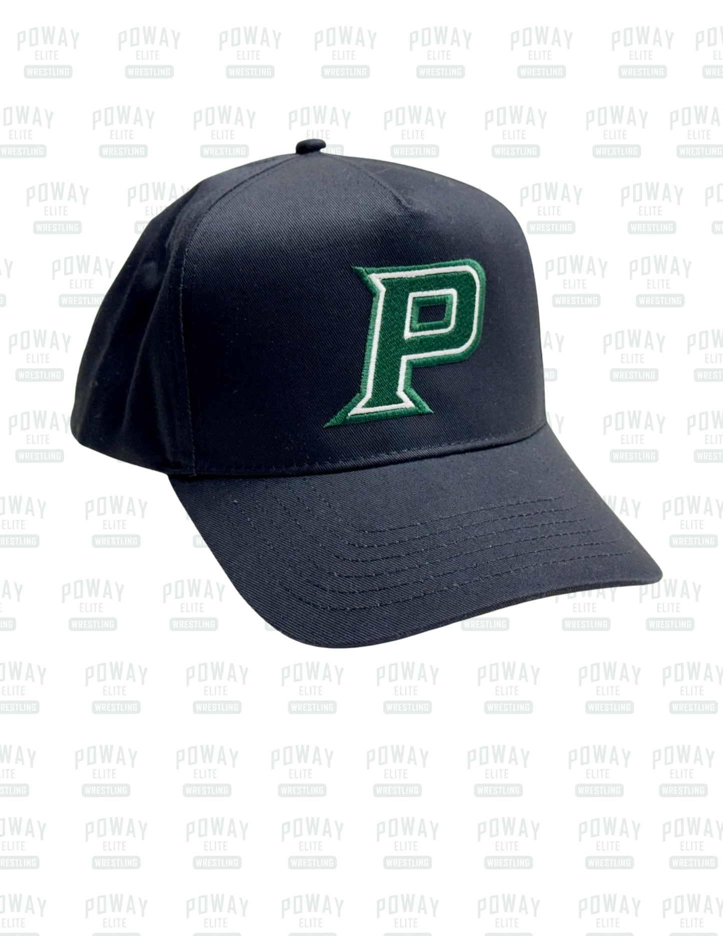Poway Wrestling Mid-Profile Trucker Hat