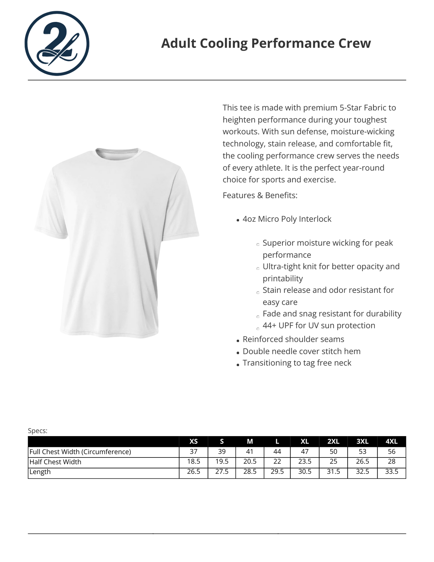 RTC Wrestling – Performance Training Tee