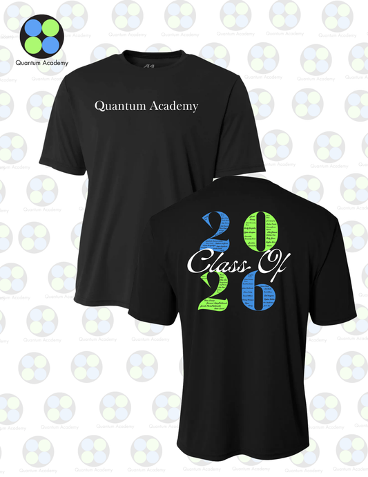 Quantum Academy “Legacy Performance Tee” — Class of 2026