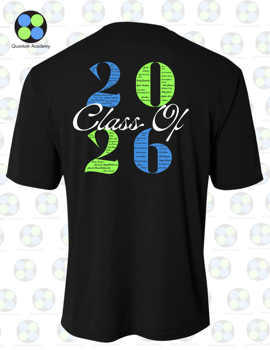 Quantum Academy “Legacy Performance Tee” — Class of 2026