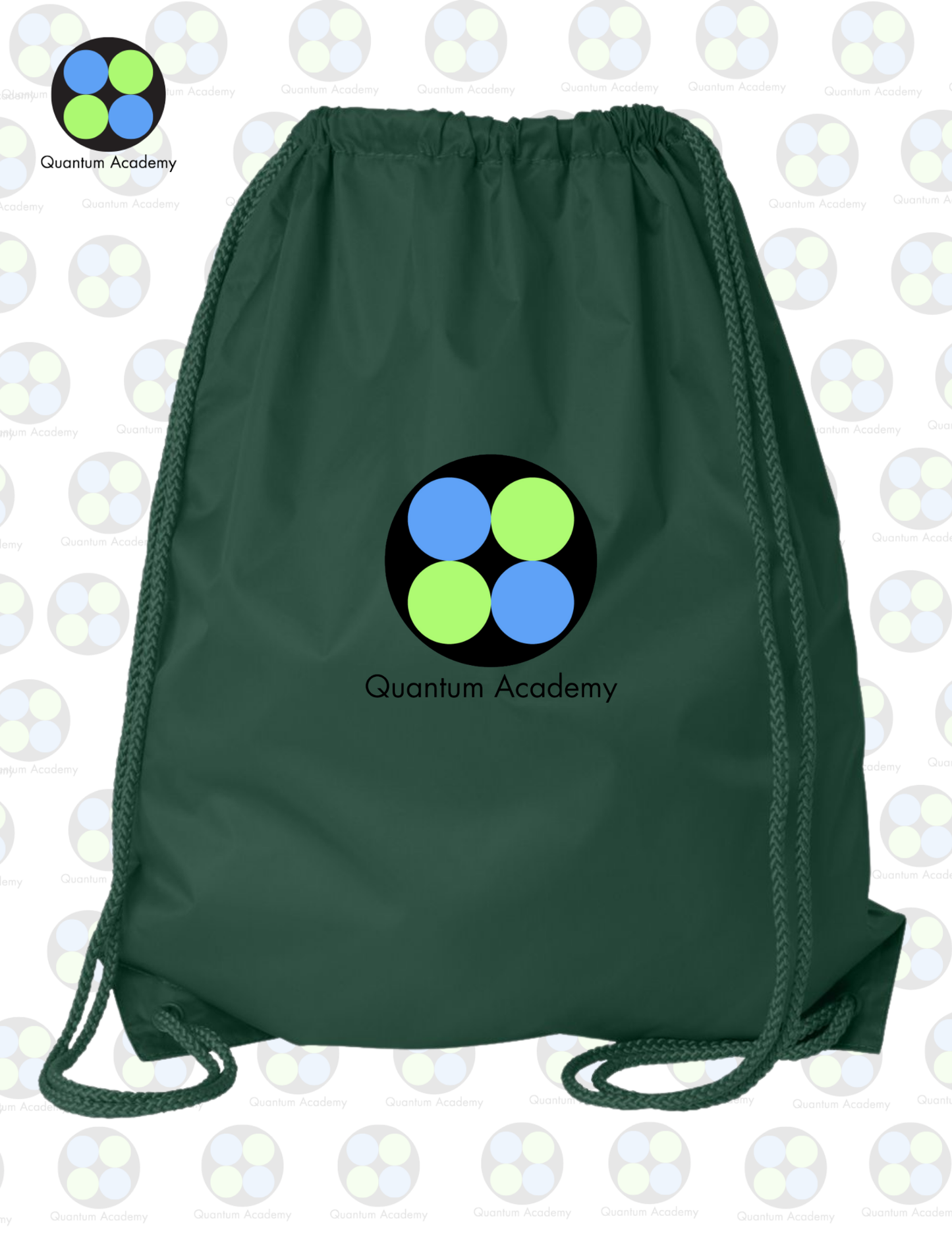 Quantum Academy Drawstring Bag