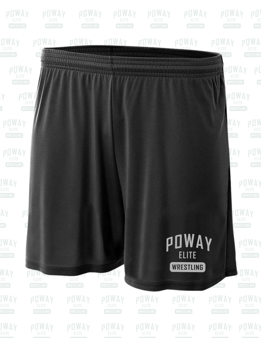 Adult - Poway Elite Cooling Performance Shorts - ** OFFICIAL PRACTICE GEAR **