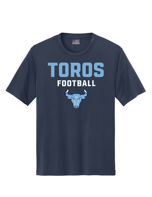Toros Football Performance Tee
