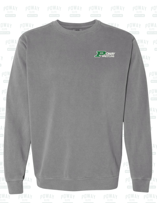 Comfort Colors - Poway Legacy Garment-Dyed Crewneck Sweatshirt