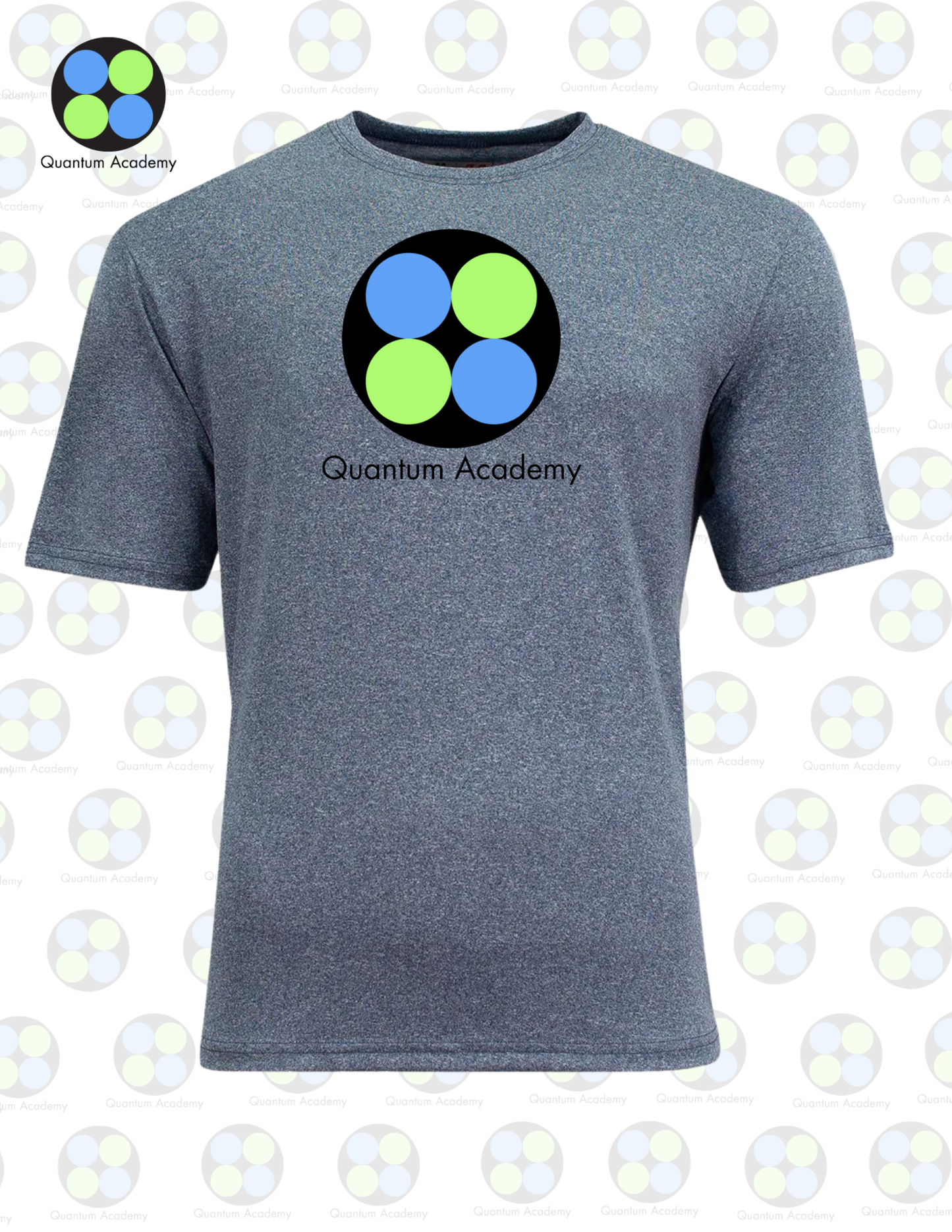 Quantum Academy Topflight Heather Tee