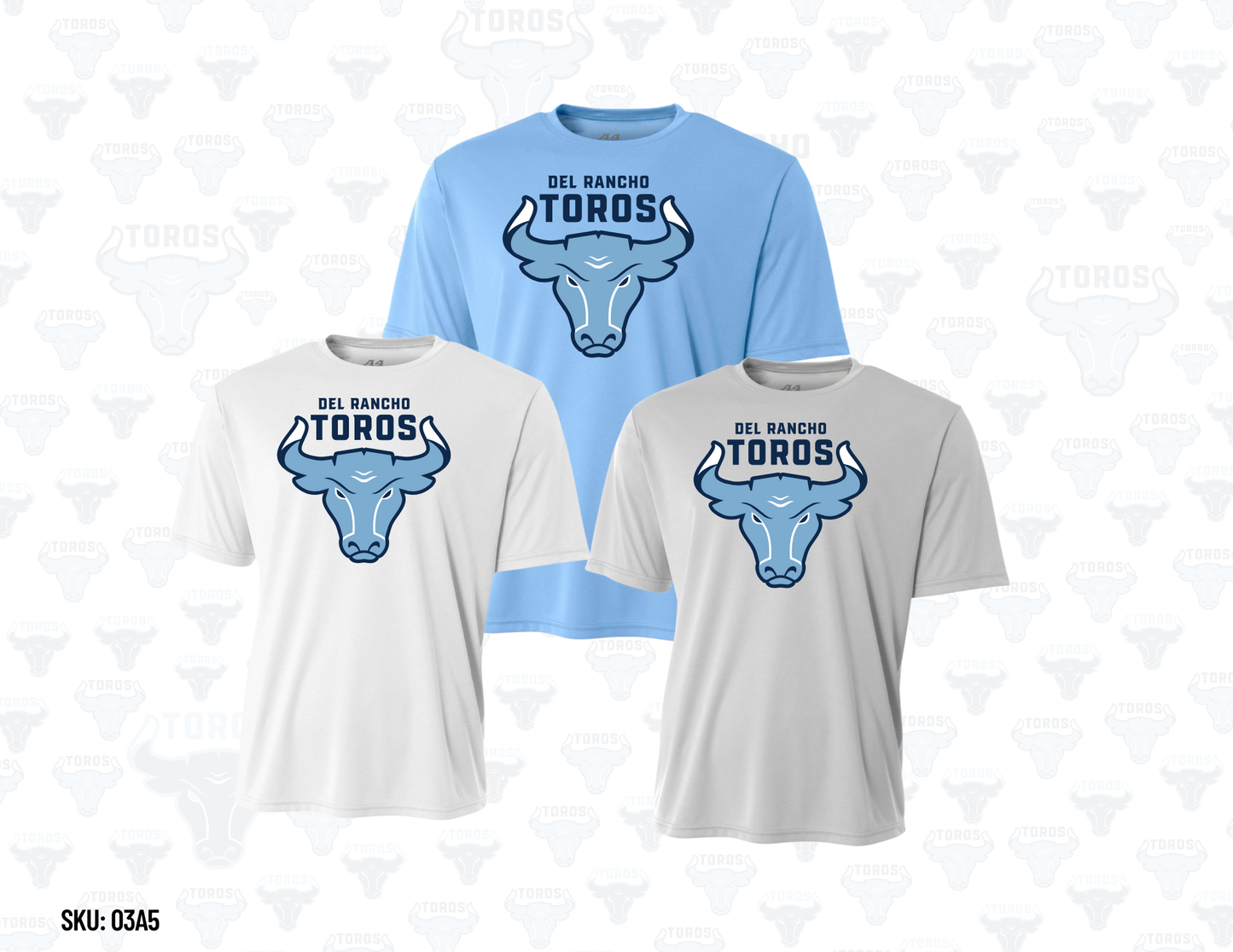 ADULT - Del Rancho Toros Performance Tee – Fan Favorite!
