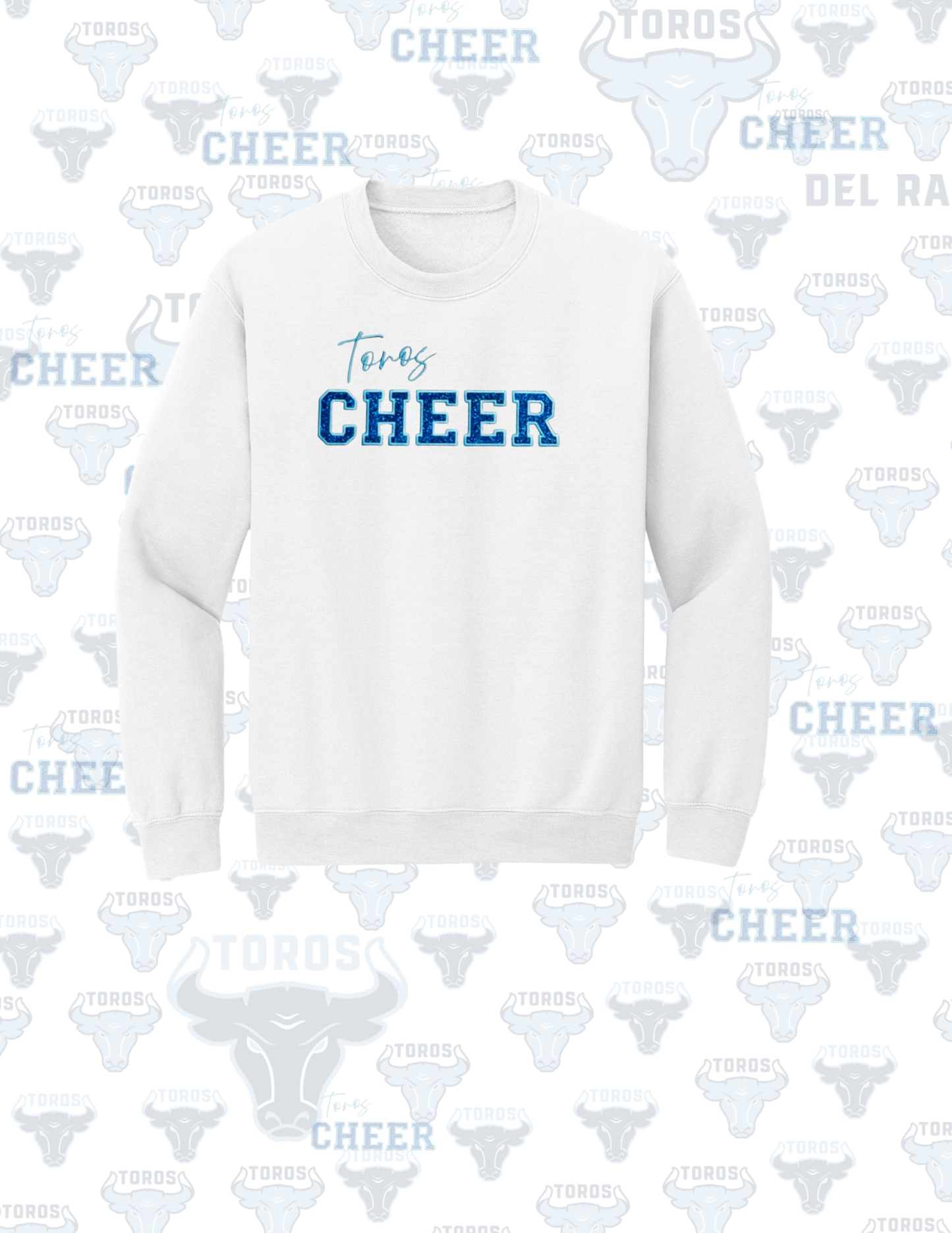 Toro Glitter Cheer Spirit Crewneck Sweatshirt
