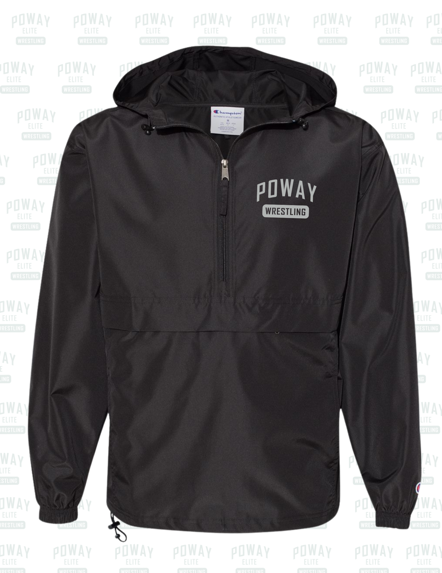 Poway Wrestling "Mat Master" Packable Anorak Jacket