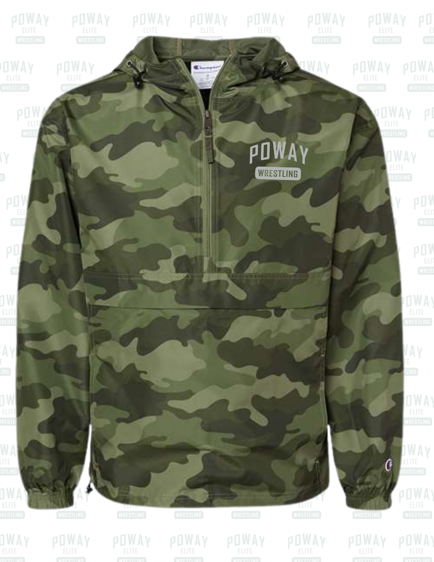 Poway Wrestling "Mat Master" Packable Anorak Jacket