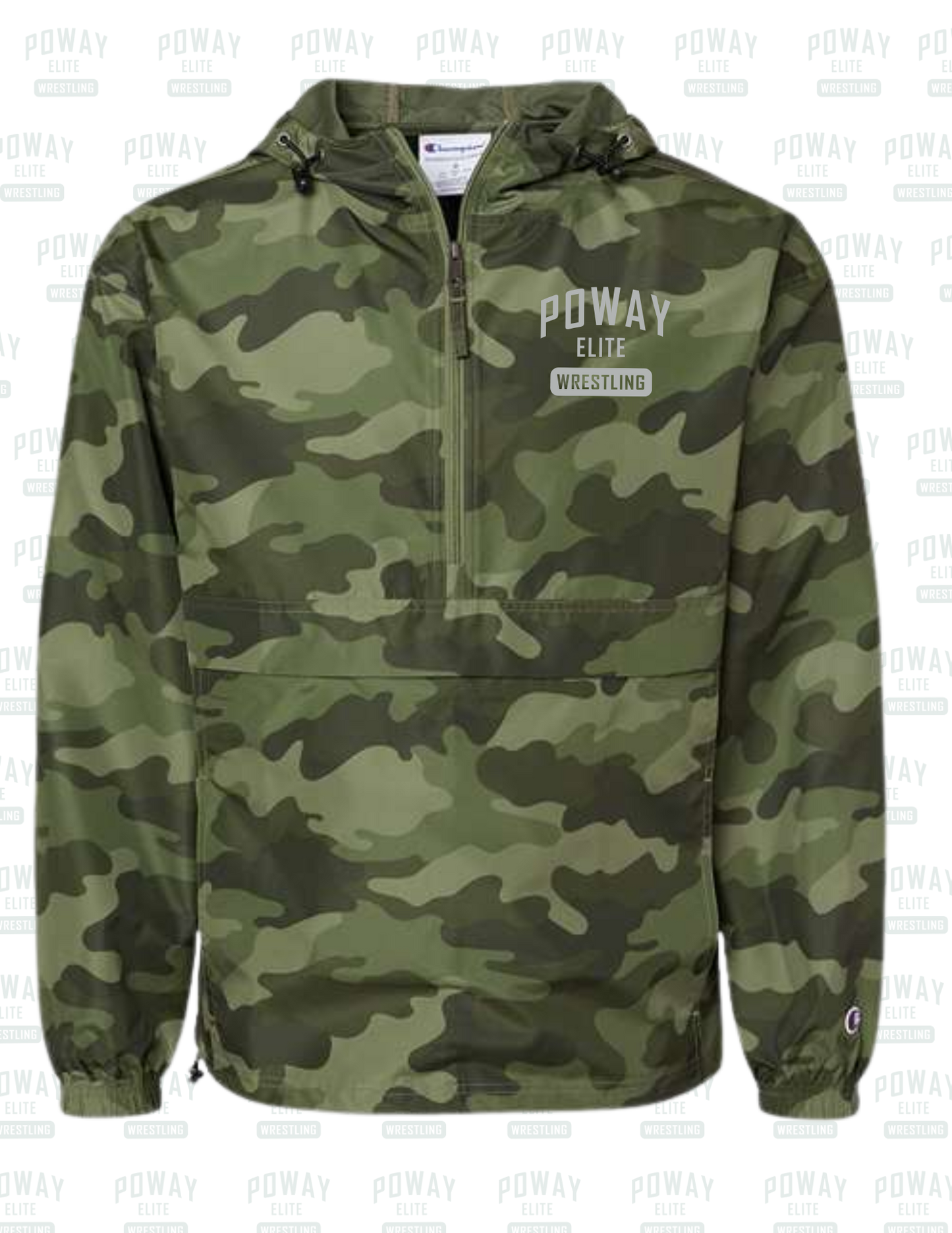 Poway Wrestling "Mat Master" Packable Anorak Jacket