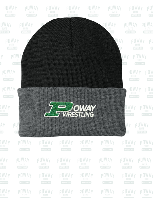 Poway Wrestling Legacy Knit Beanie