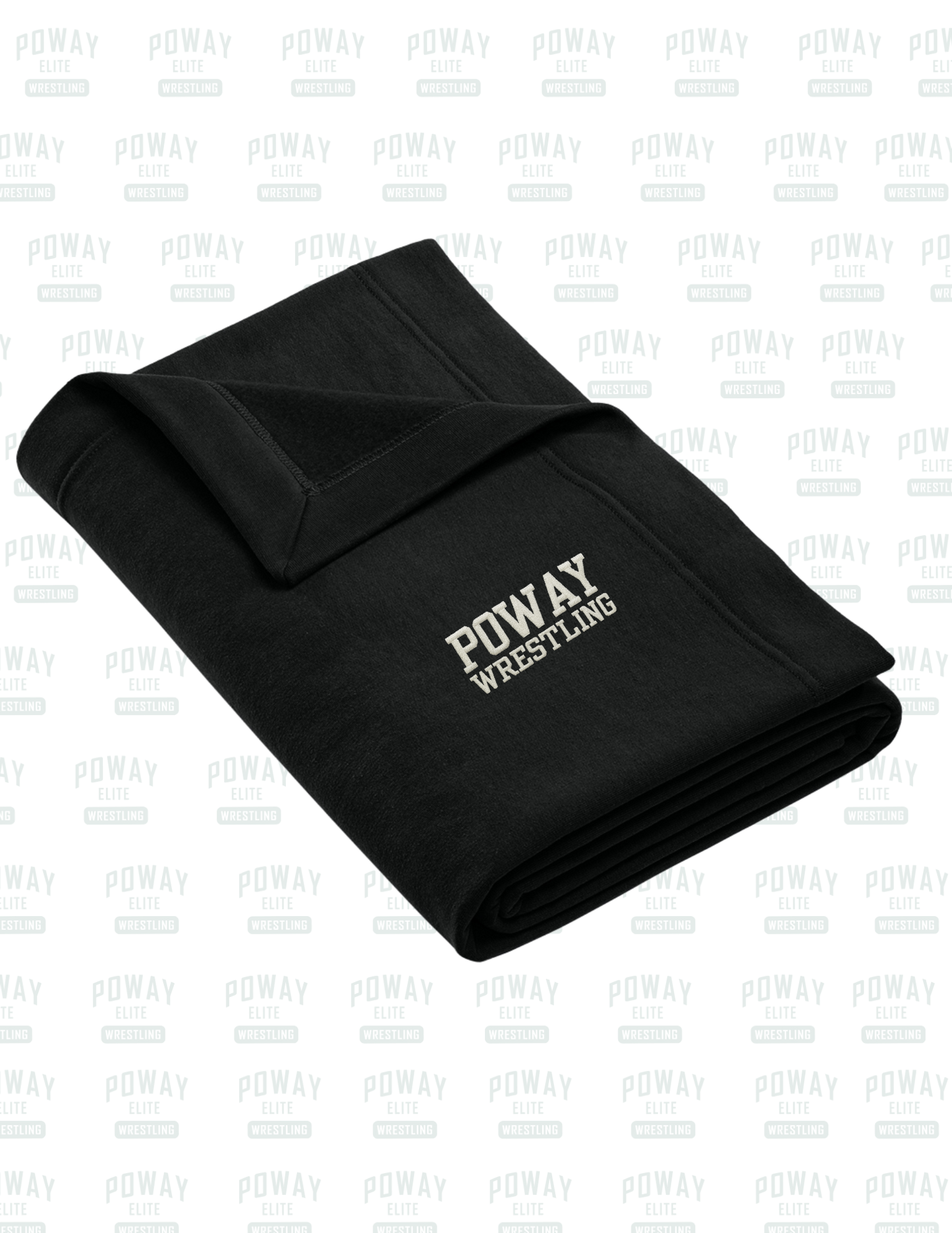 Poway Wrestling Embroidered Sideline Blanket