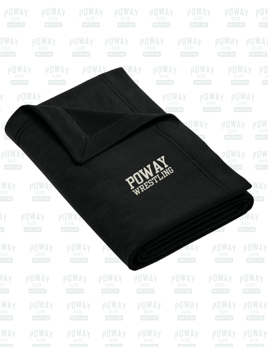 Poway Wrestling Embroidered Sideline Blanket