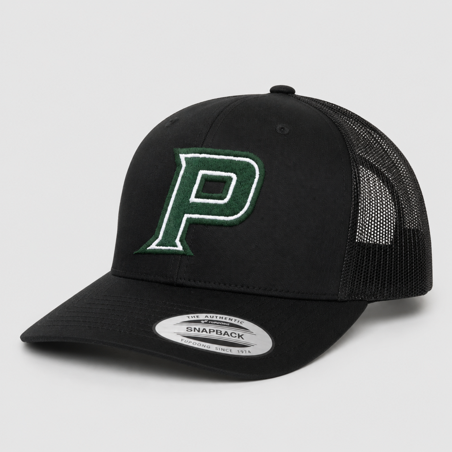 Poway Black Snapback Trucker Cap