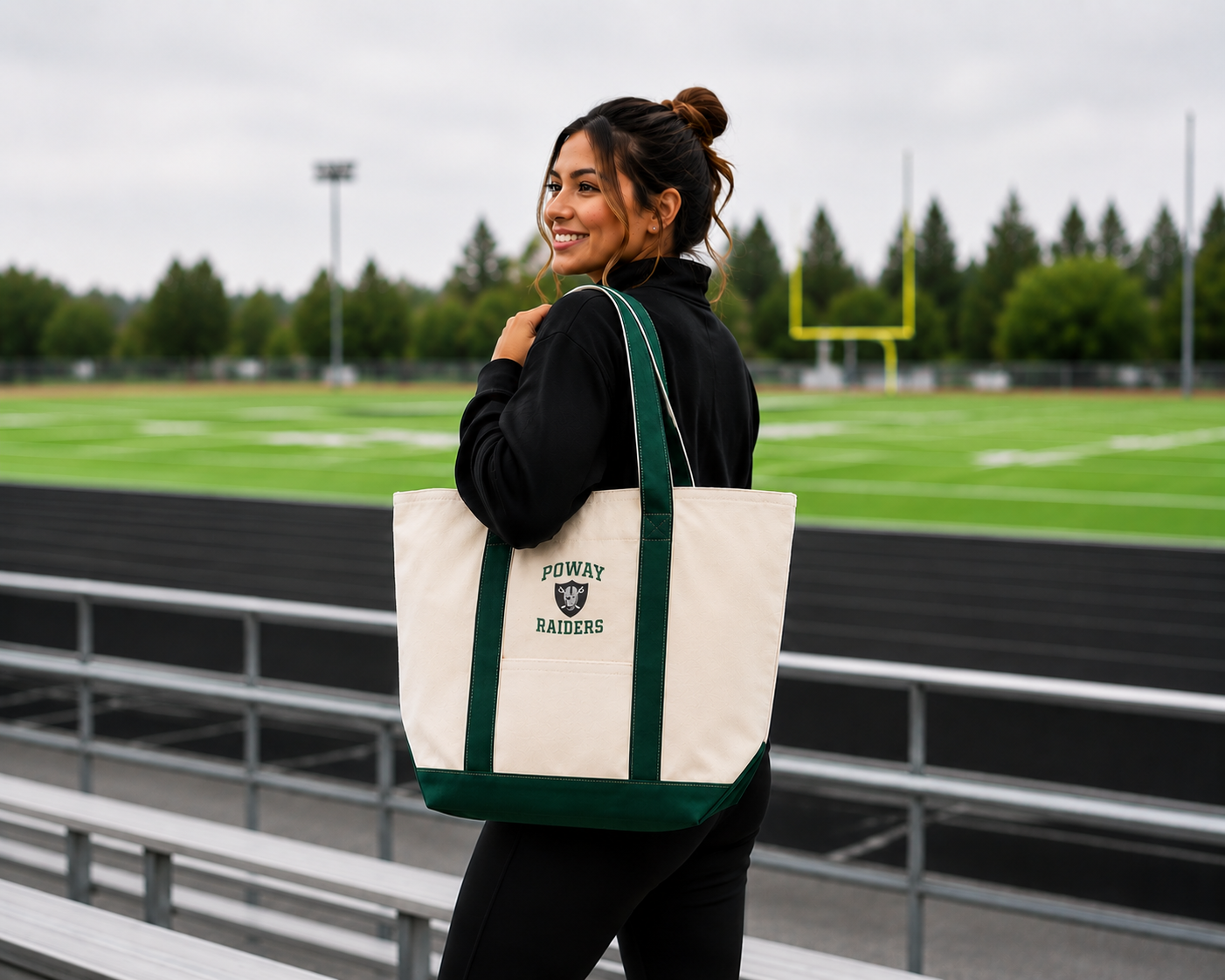 Poway Raiders Football Game Day Essential Tote