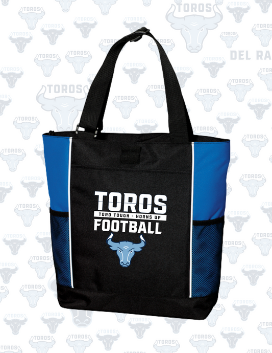 Del Rancho Toros Panel Tote - A27