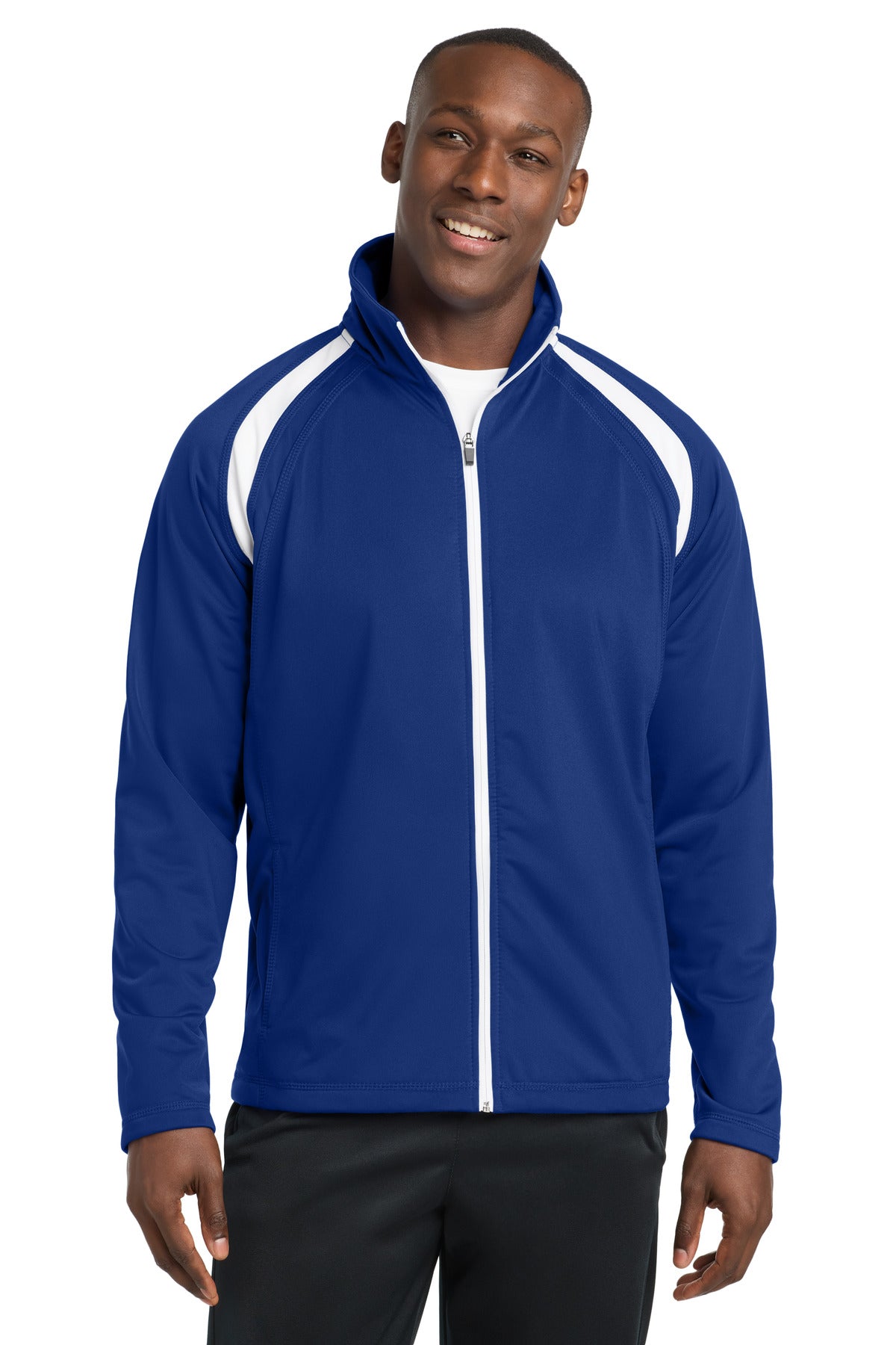Sport-Tek ® Tricot Track Jacket. JST90